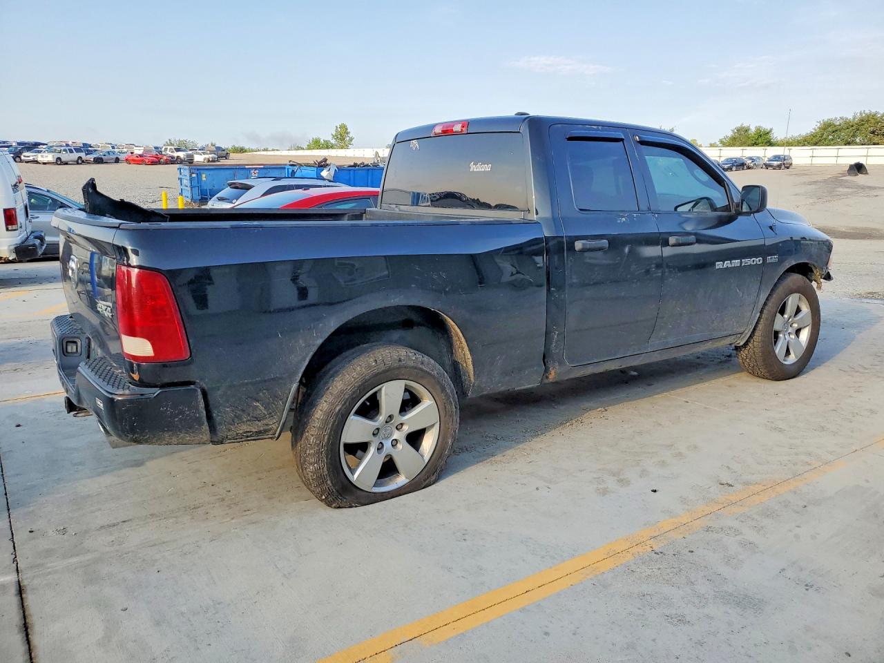 2012 Dodge Ram 1500 St Black vin: 1C6RD7FT8CS167051
