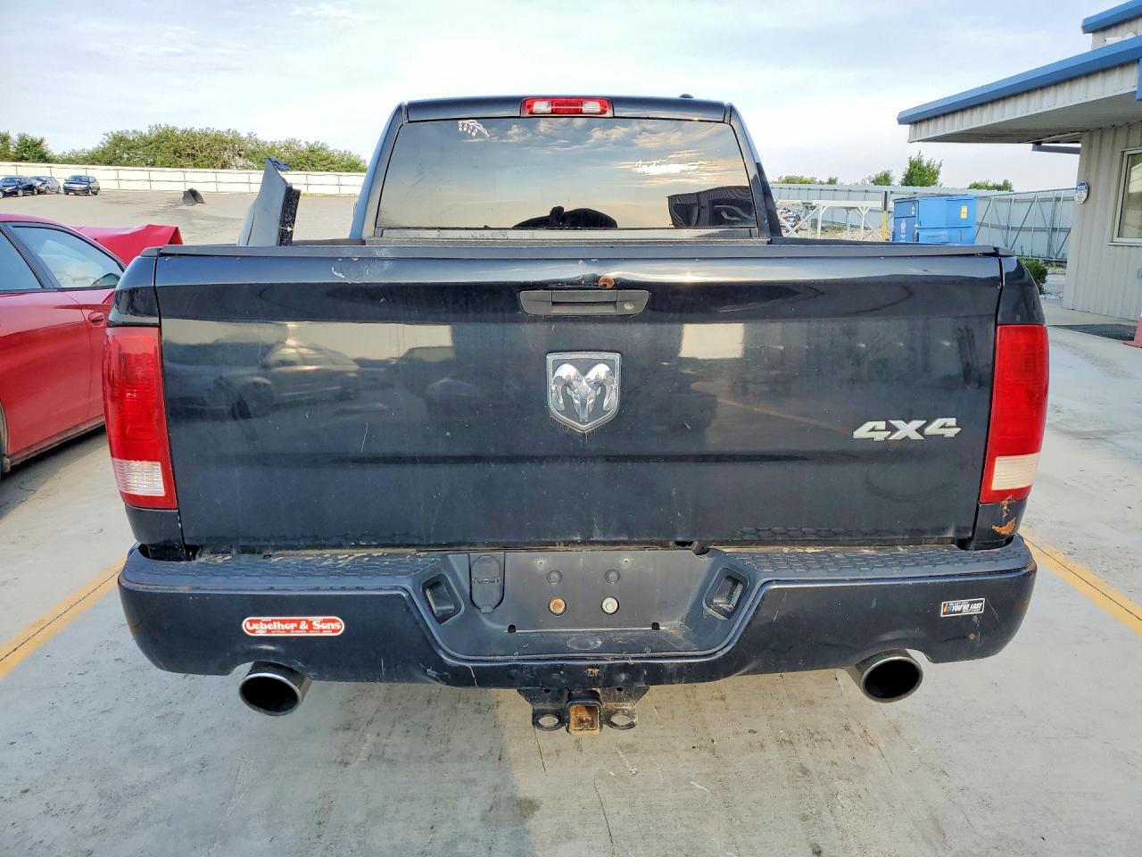 2012 Dodge Ram 1500 St Black vin: 1C6RD7FT8CS167051