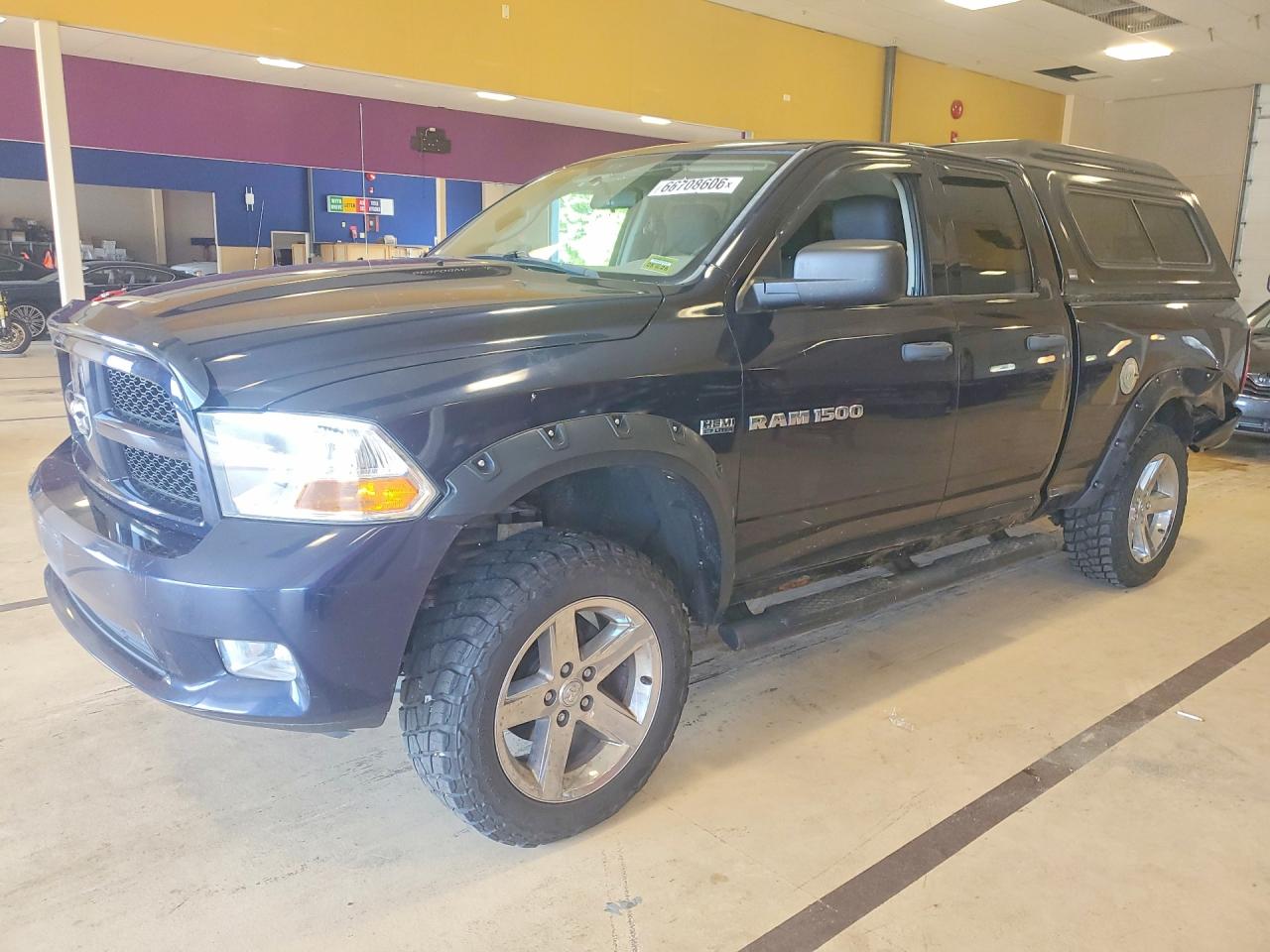 2012 Dodge Ram 1500 St Черный vin: 1C6RD7FT9CS166961