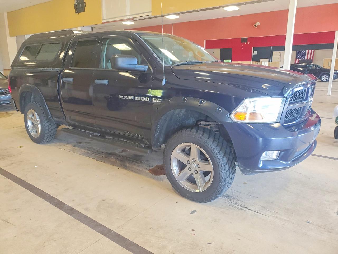 2012 Dodge Ram 1500 St Черный vin: 1C6RD7FT9CS166961