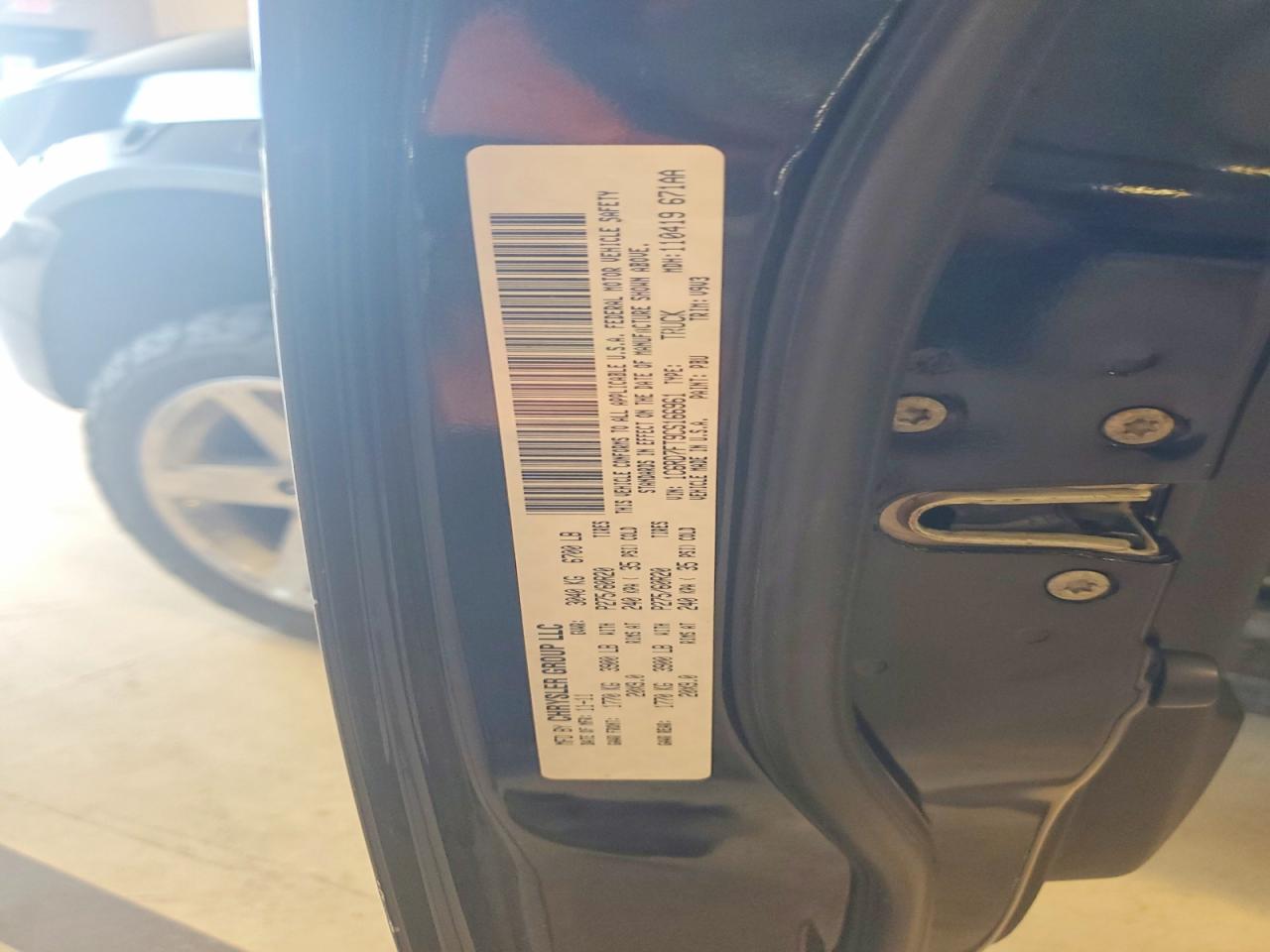 2012 Dodge Ram 1500 St Черный vin: 1C6RD7FT9CS166961