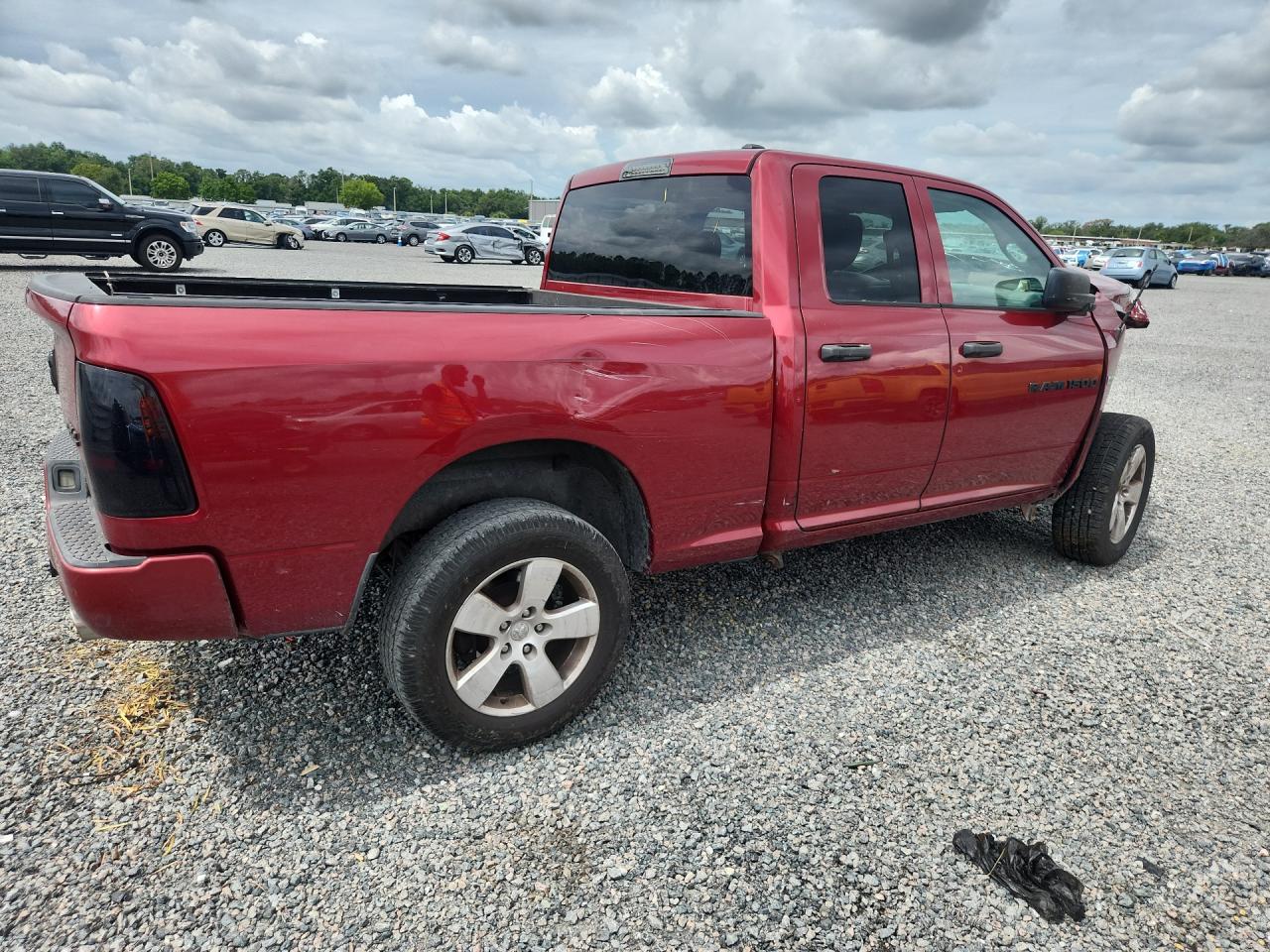 2012 Dodge Ram 1500 St Red vin: 1C6RD7FT9CS218122