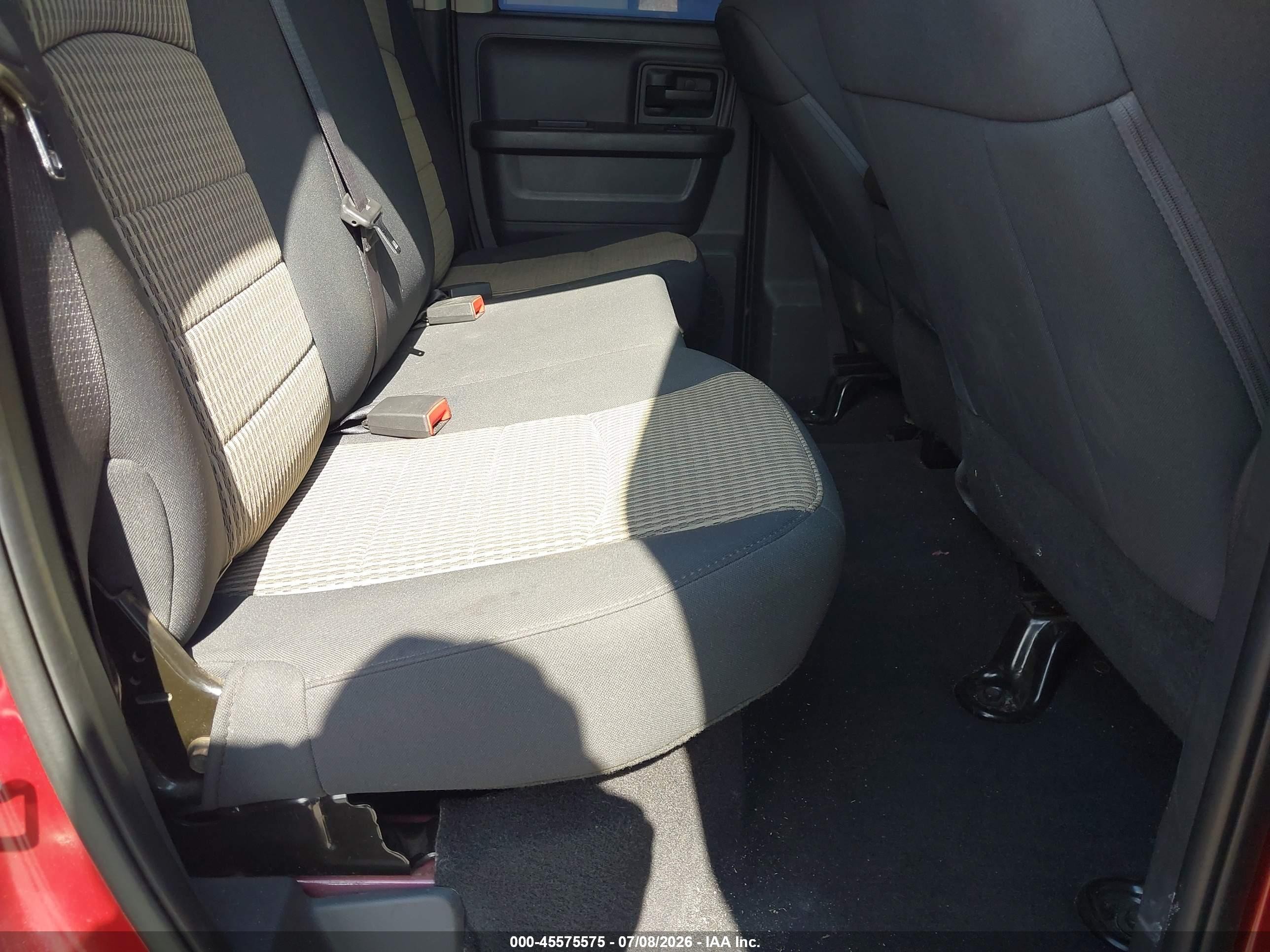 2012 Ram 1500 Express Red vin: 1C6RD7FT9CS244946