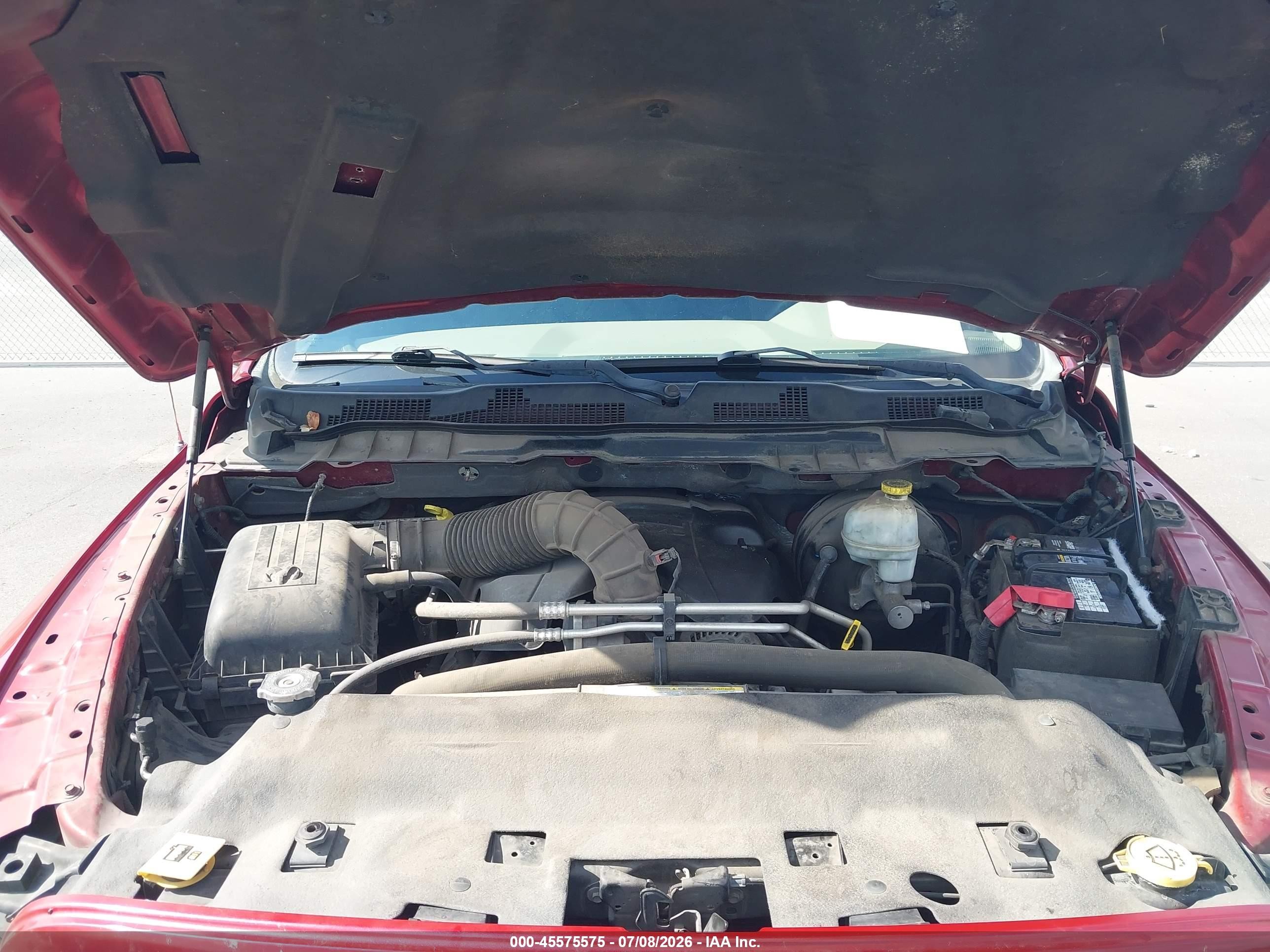 2012 Ram 1500 Express Red vin: 1C6RD7FT9CS244946