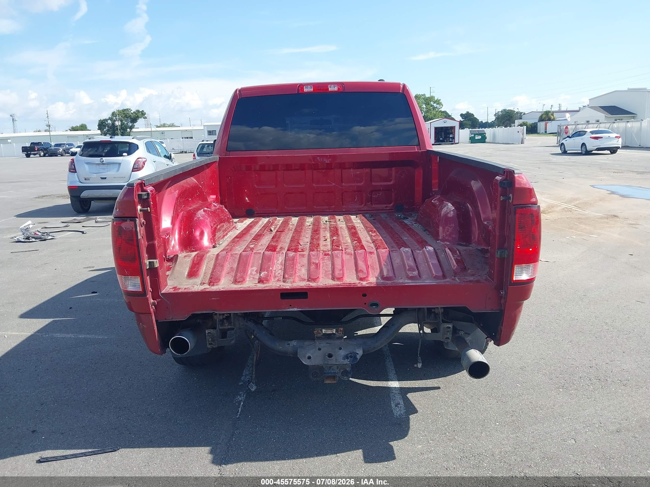 2012 Ram 1500 Express Red vin: 1C6RD7FT9CS244946