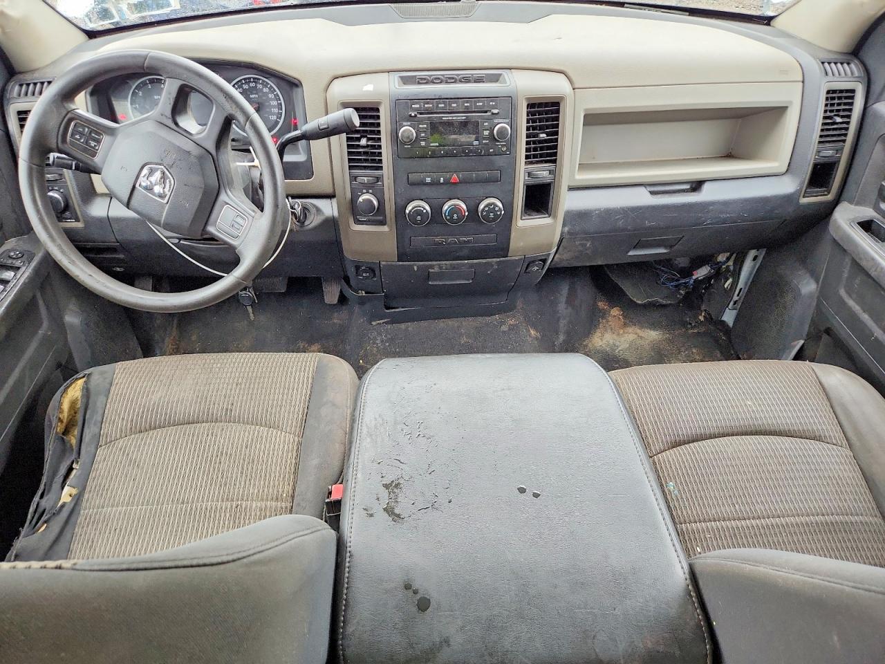 2012 Dodge Ram 1500 St White vin: 1C6RD7FT9CS303218