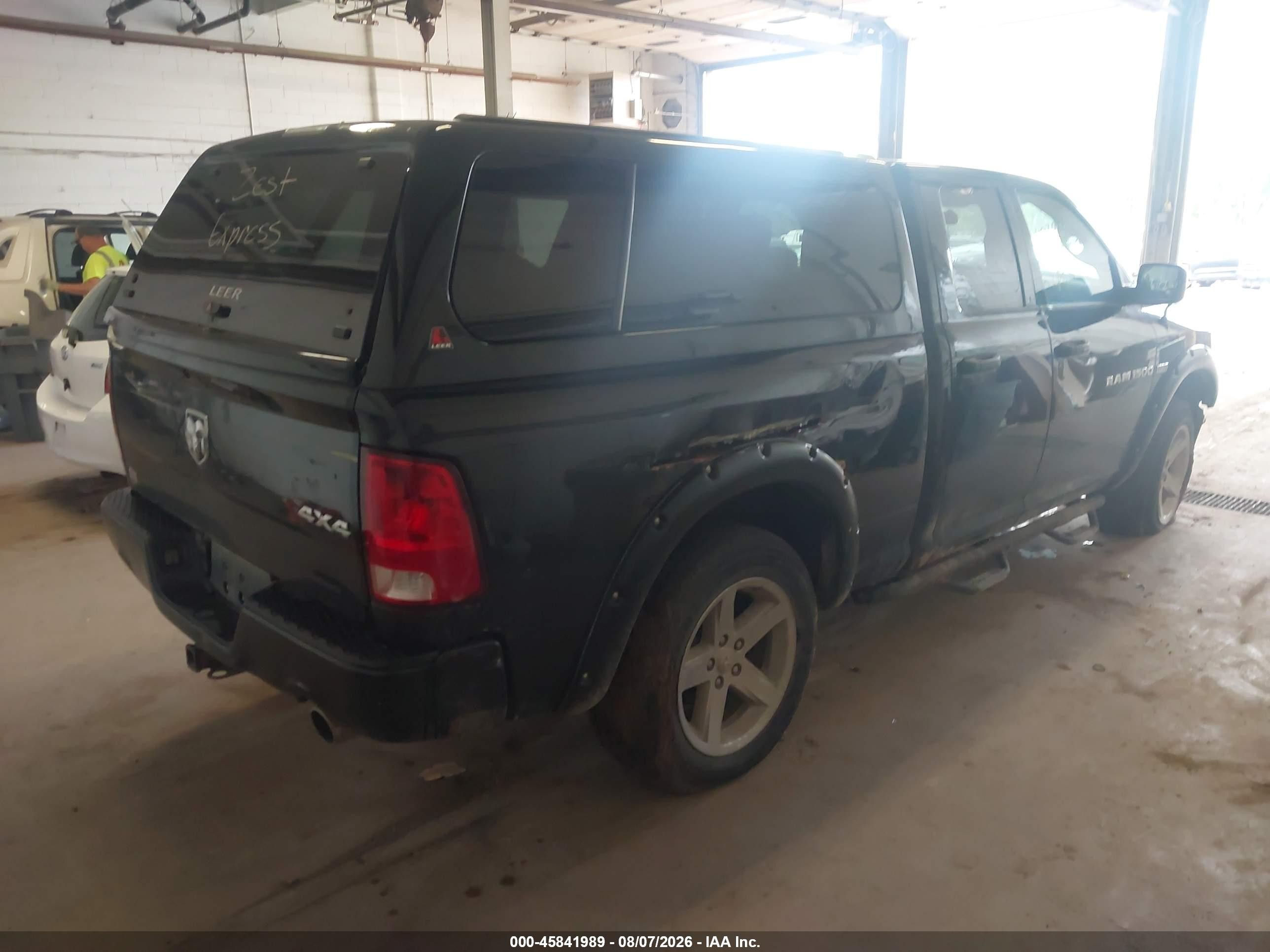 2012 Ram 1500 St Black vin: 1C6RD7FT9CS324831