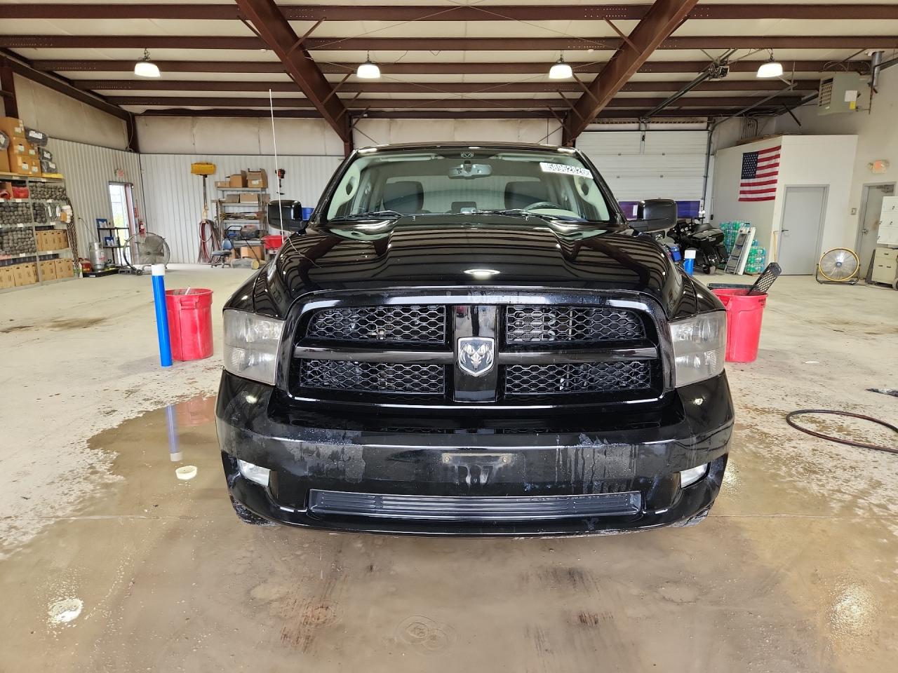 2012 Dodge Ram 1500 St Black vin: 1C6RD7FTXCS343288 Damage: Left Head Lamp, Faded, Repair Required