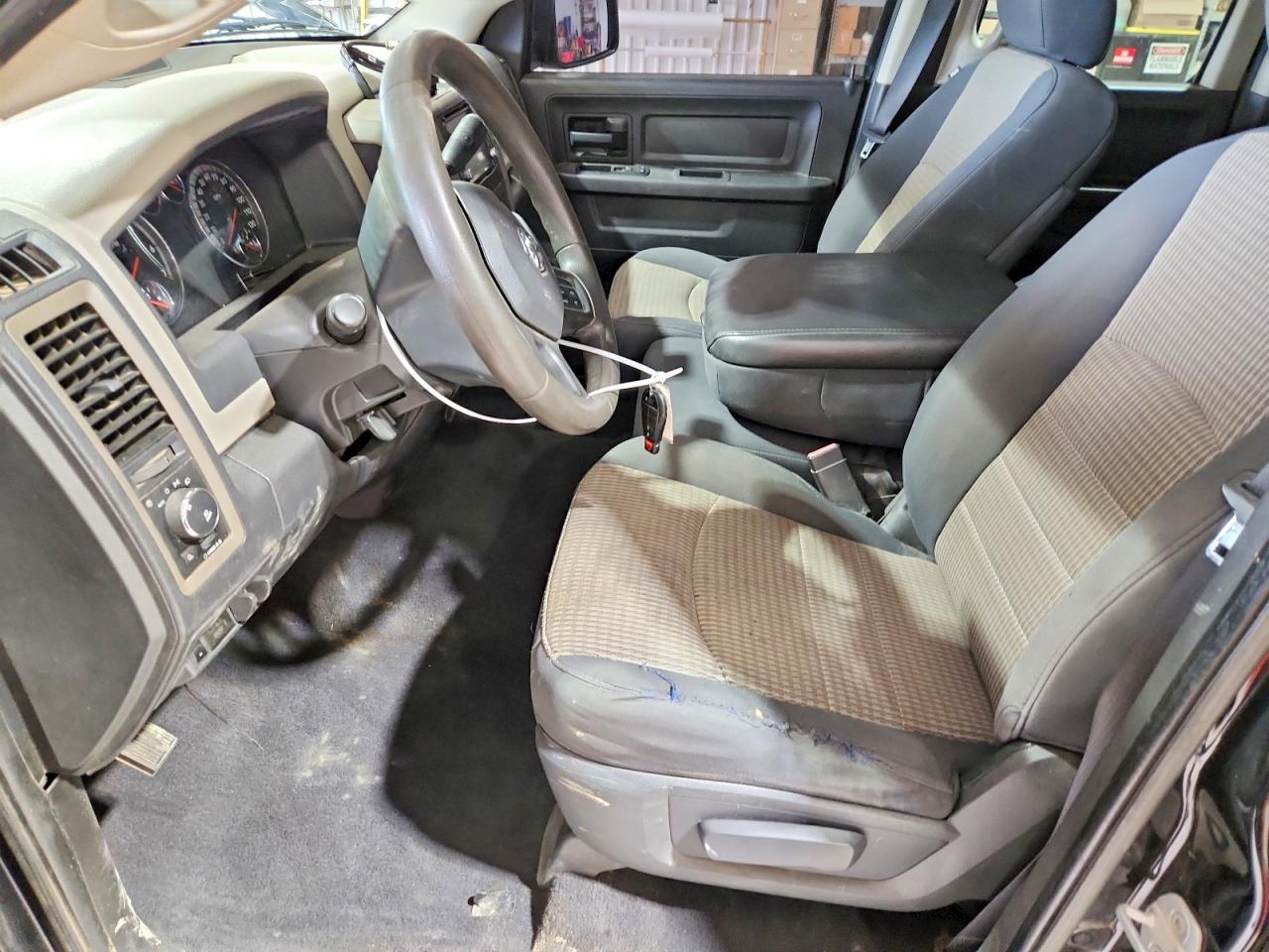 2012 Dodge Ram 1500 St Black vin: 1C6RD7FTXCS343288