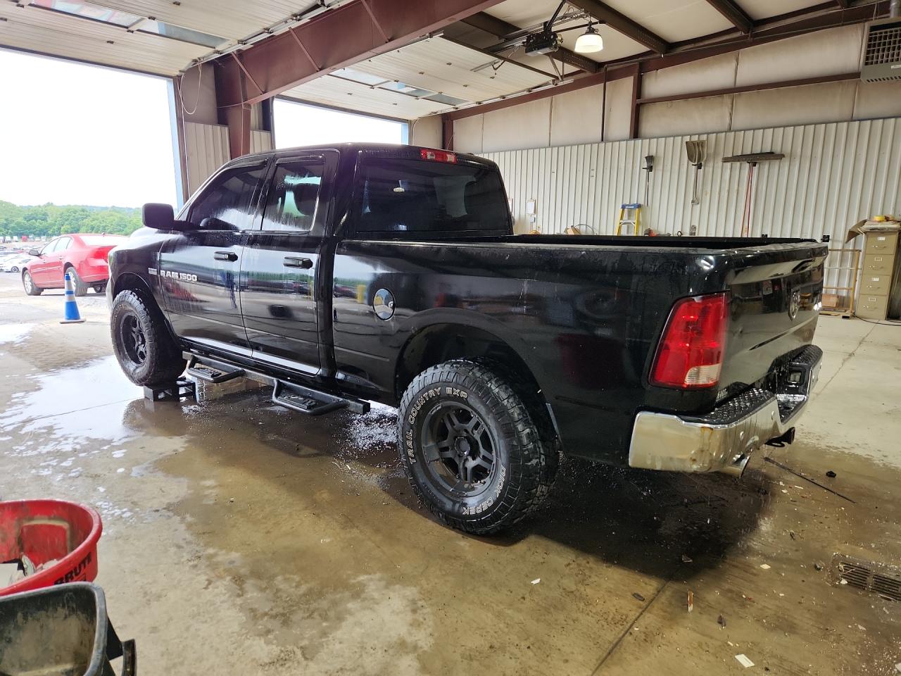 2012 Dodge Ram 1500 St Black vin: 1C6RD7FTXCS343288 Damage: Left Bed Side, Multiple Dents/Paint Damage, 3