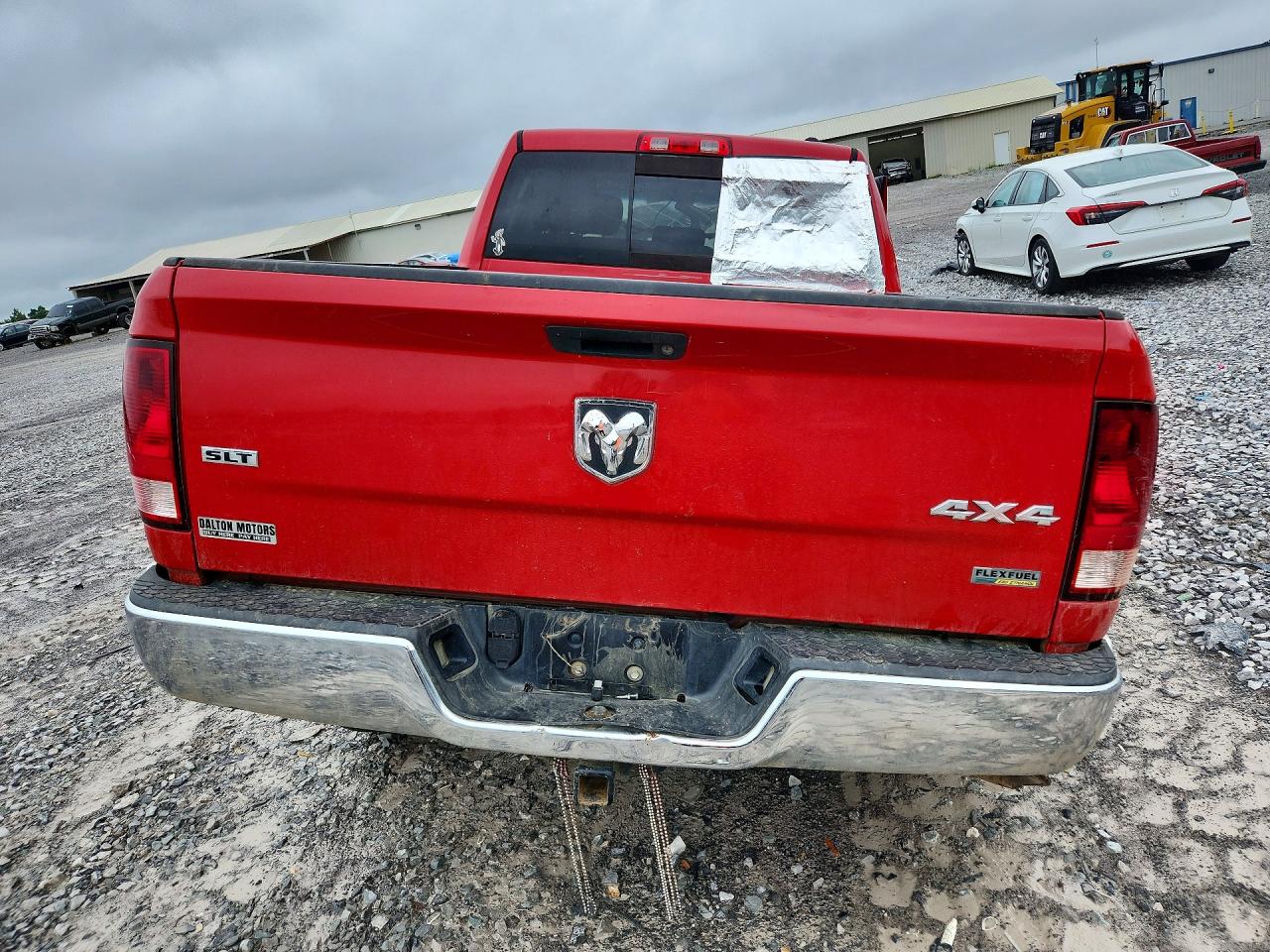 2012 Dodge Ram 1500 Slt Red vin: 1C6RD7GP2CS292645