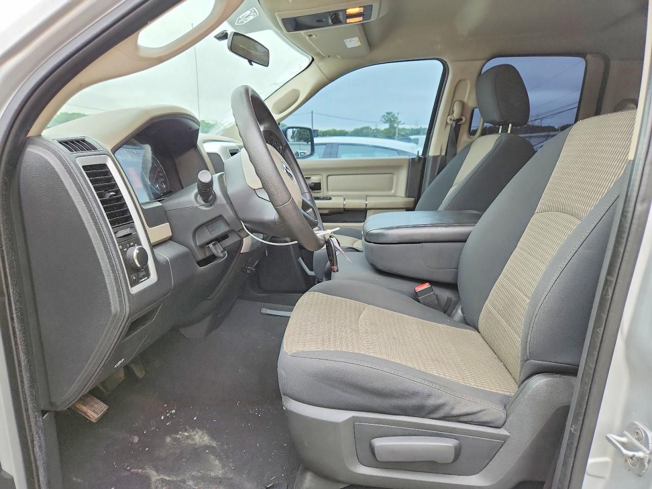 2012 Dodge Ram 1500 Slt Gray vin: 1C6RD7GP5CS139385