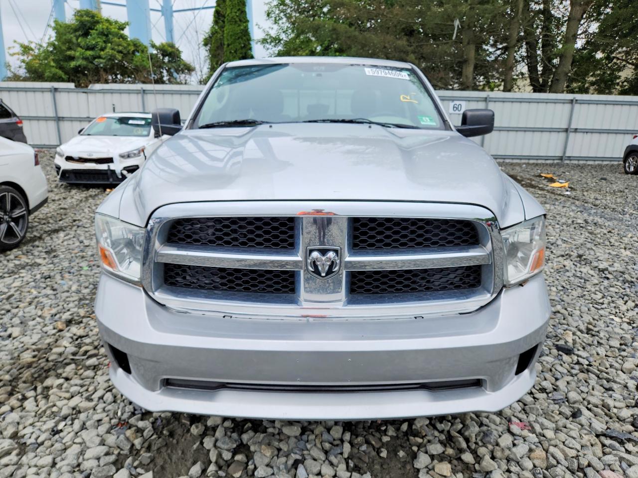 2012 Dodge Ram 1500 Slt Gray vin: 1C6RD7GP5CS139385