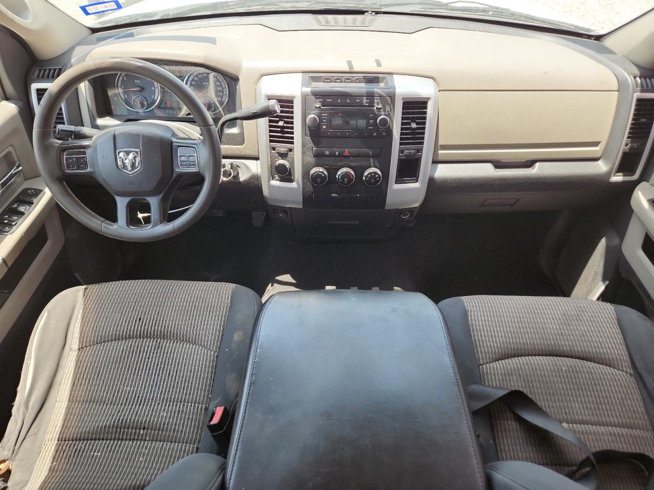 2012 Dodge Ram 1500 Slt White vin: 1C6RD7GP5CS220693