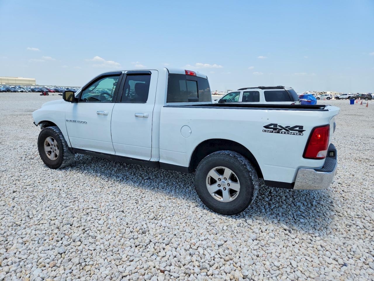 2012 Dodge Ram 1500 Slt White vin: 1C6RD7GP5CS220693