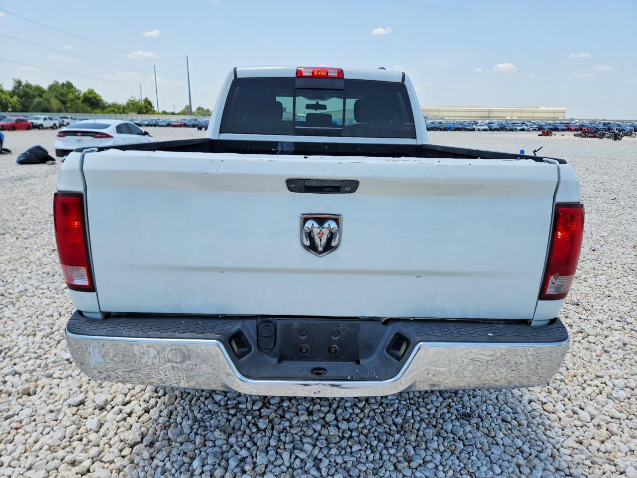 2012 Dodge Ram 1500 Slt White vin: 1C6RD7GP5CS220693