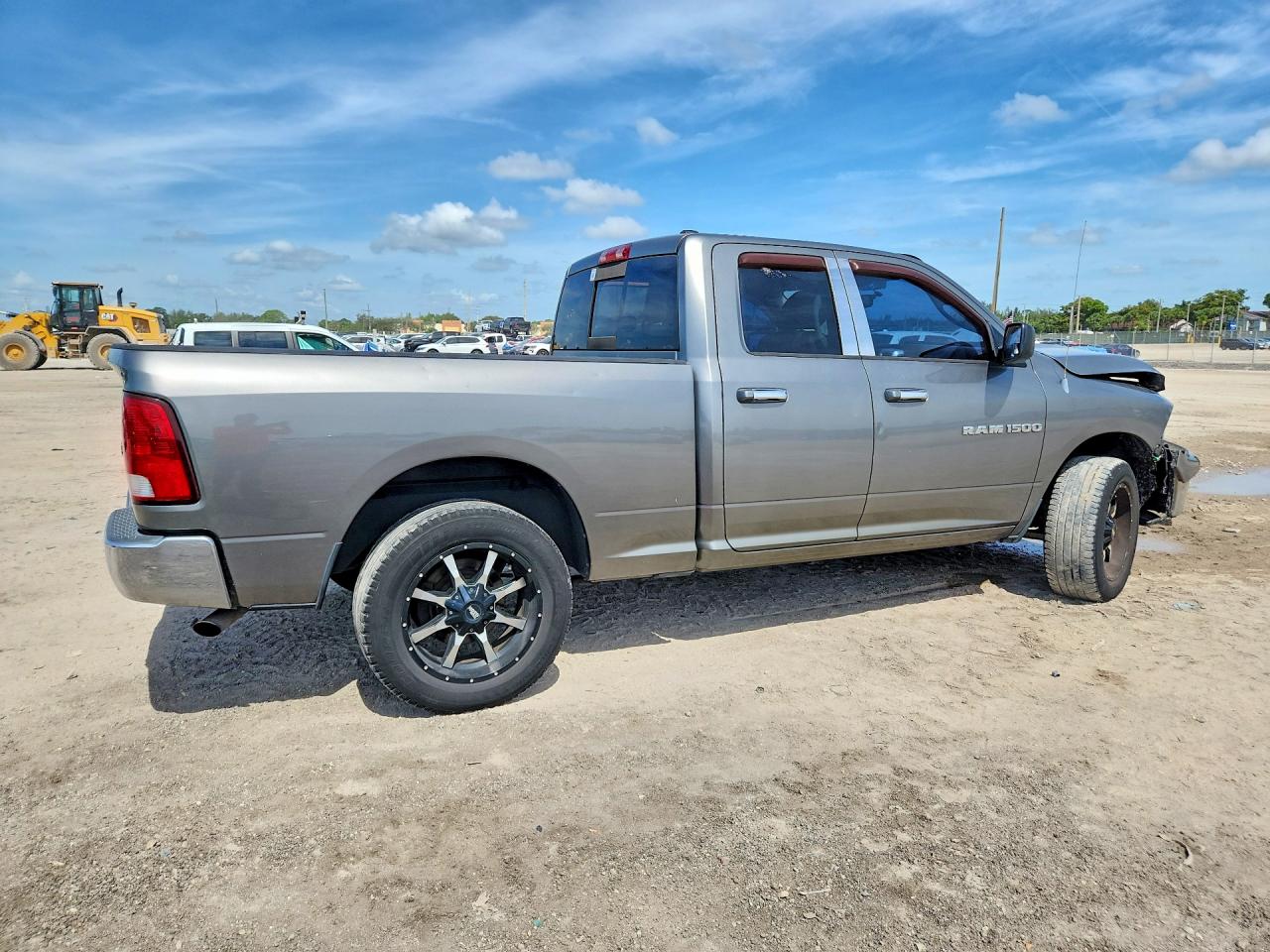 2012 Dodge Ram 1500 Slt Gray vin: 1C6RD7GP5CS220807