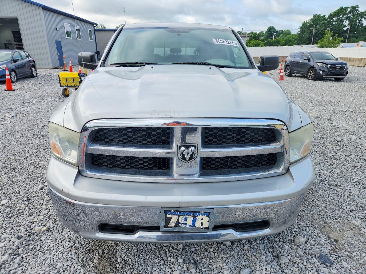 2012 Dodge Ram 1500 Slt Silver vin: 1C6RD7GP9CS127594