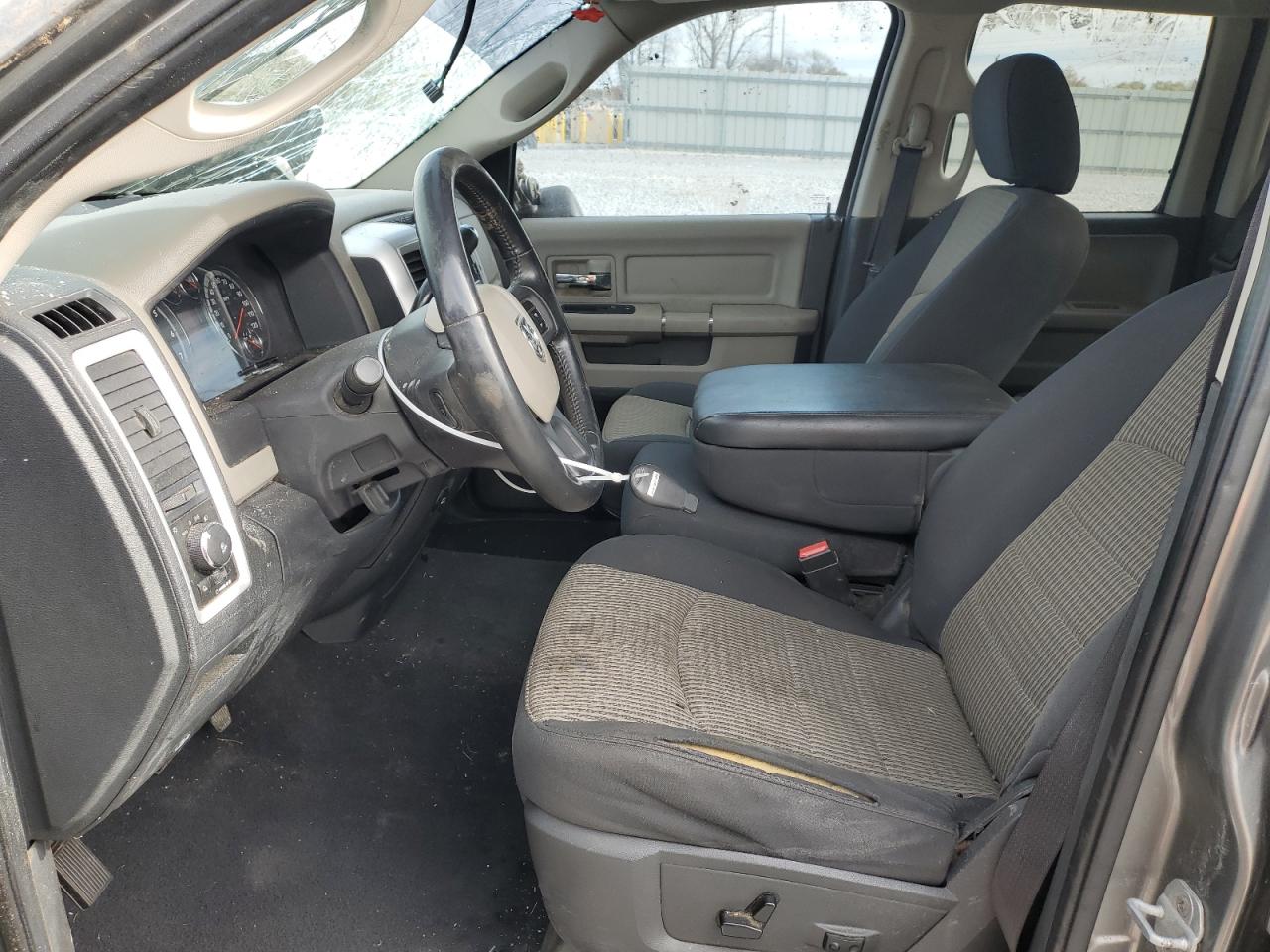 2012 Dodge Ram 1500 Slt Gray vin: 1C6RD7GT0CS108414