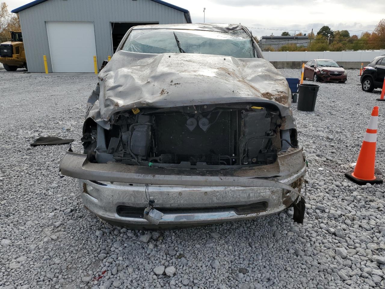 2012 Dodge Ram 1500 Slt Gray vin: 1C6RD7GT0CS108414