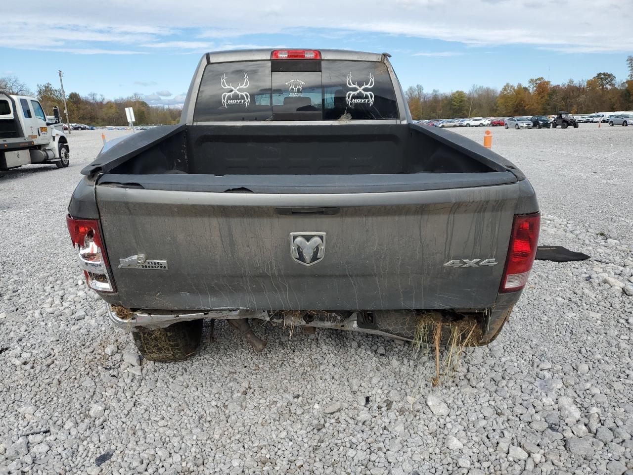 2012 Dodge Ram 1500 Slt Gray vin: 1C6RD7GT0CS108414
