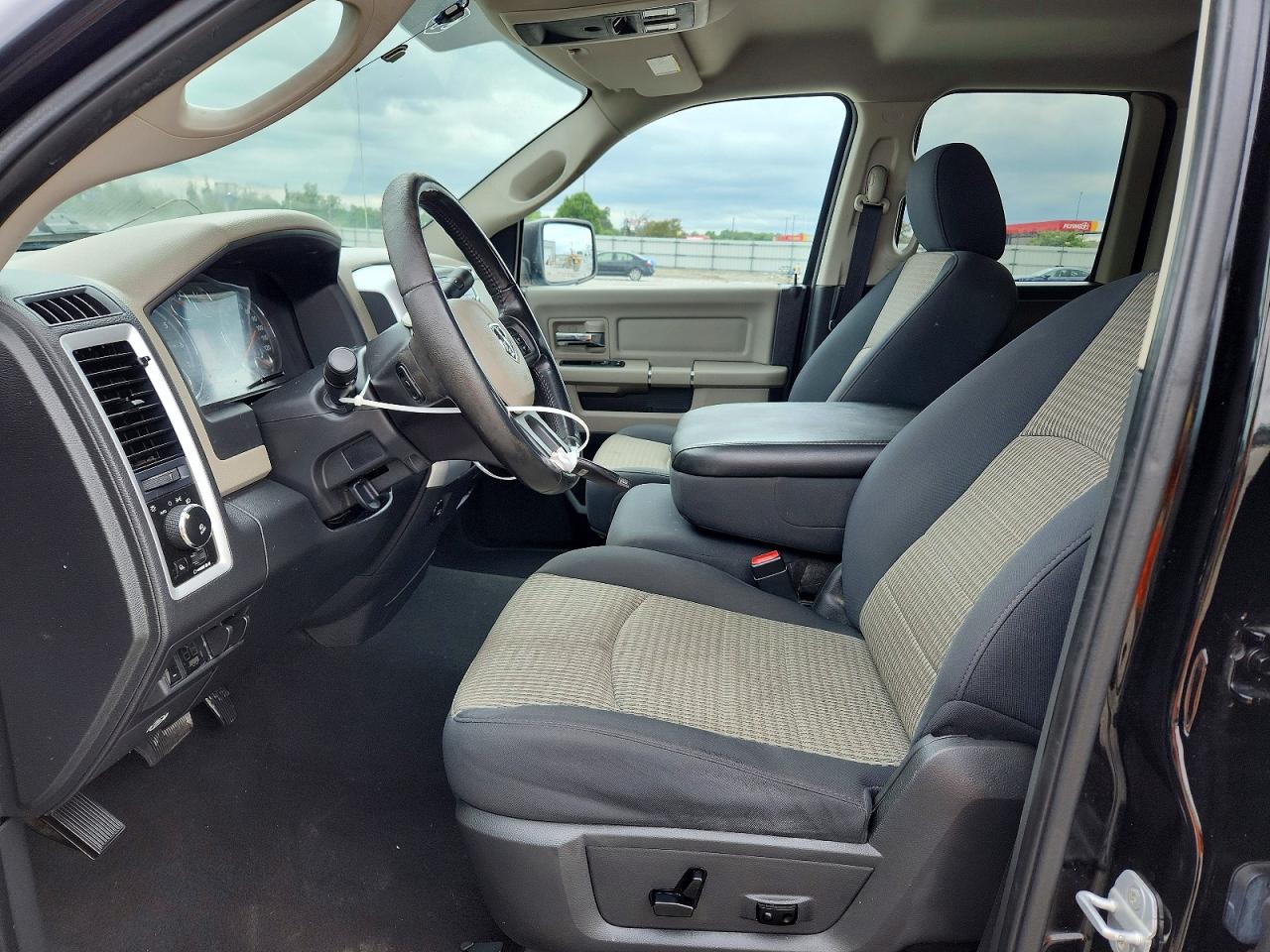2012 Dodge Ram 1500 Slt Черный vin: 1C6RD7GT0CS115394
