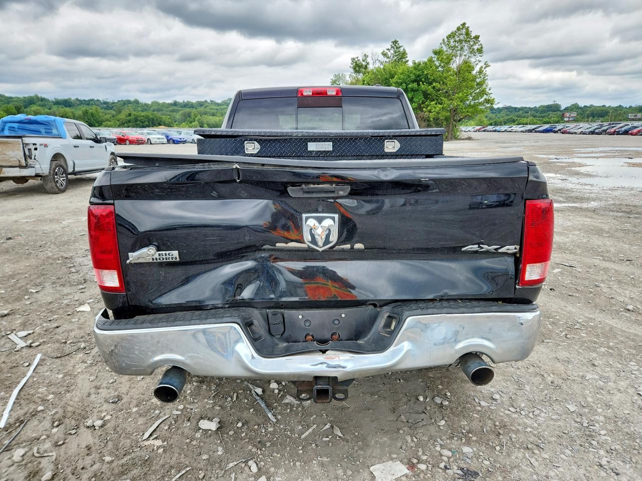 2012 Dodge Ram 1500 Slt Черный vin: 1C6RD7GT0CS115394