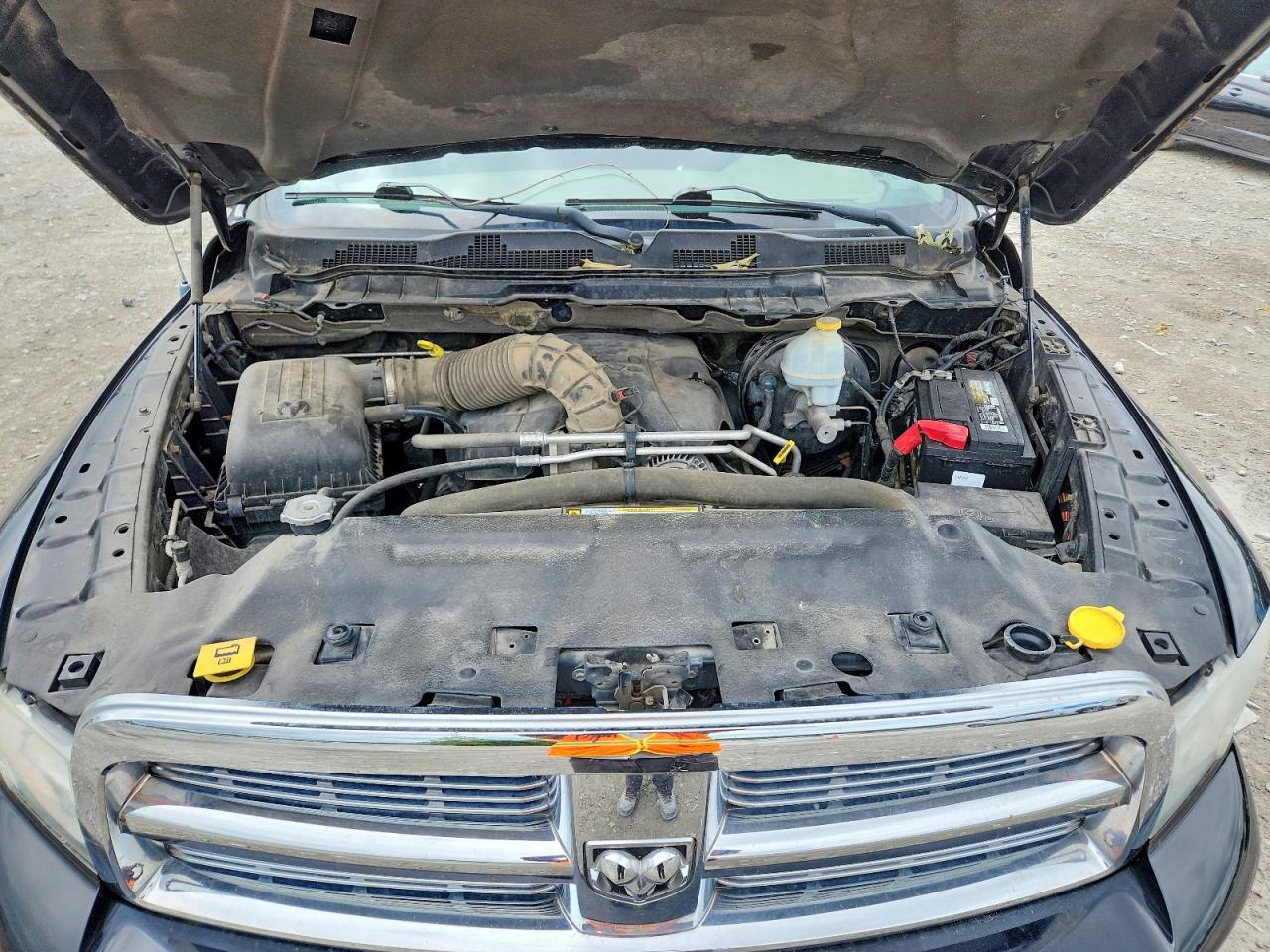 2012 Dodge Ram 1500 Slt Черный vin: 1C6RD7GT0CS115394