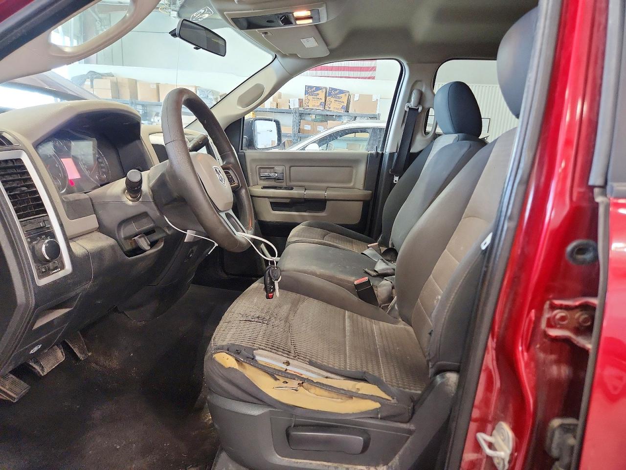 2012 Dodge Ram 1500 Slt Red vin: 1C6RD7GT0CS166345