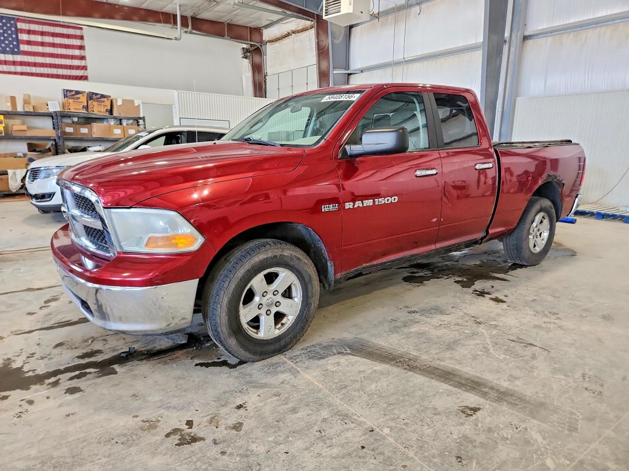2012 Dodge Ram 1500 Slt Red vin: 1C6RD7GT0CS166345