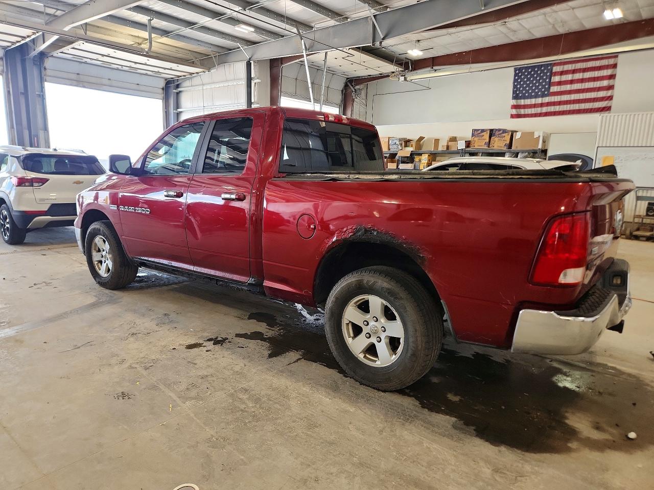 2012 Dodge Ram 1500 Slt Red vin: 1C6RD7GT0CS166345