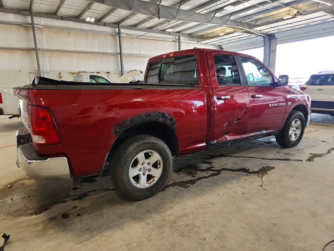 2012 Dodge Ram 1500 Slt Red vin: 1C6RD7GT0CS166345