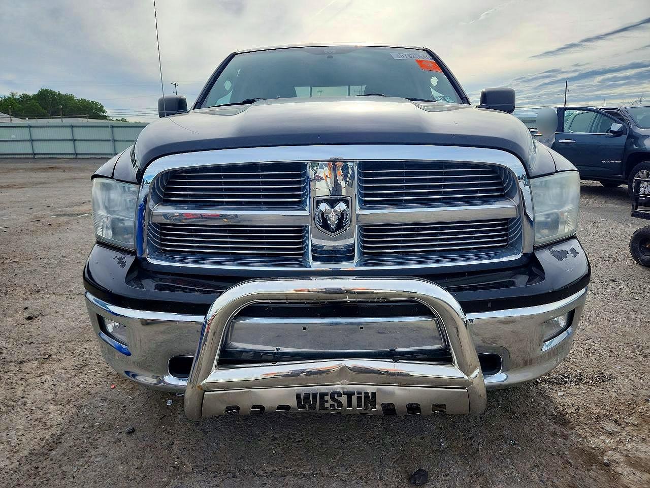 2012 Dodge Ram 1500 Slt Black vin: 1C6RD7GT1CS124833