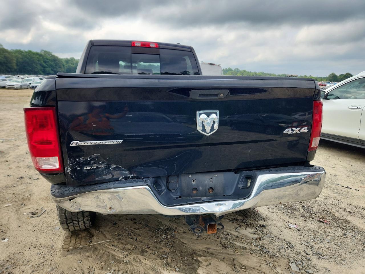 2012 Dodge Ram 1500 Slt Black vin: 1C6RD7GT1CS163373