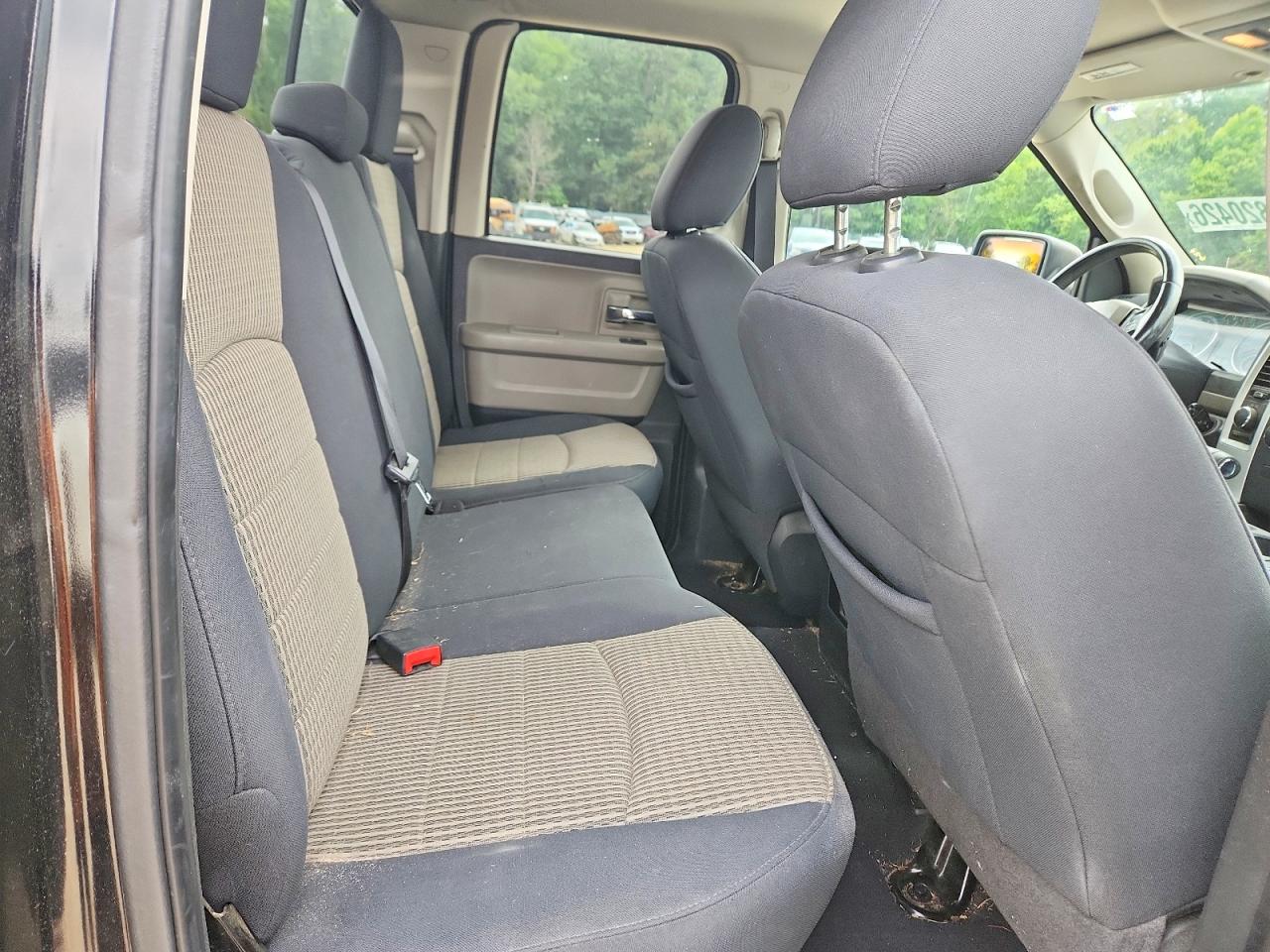 2012 Dodge Ram 1500 Slt Black vin: 1C6RD7GT1CS163373