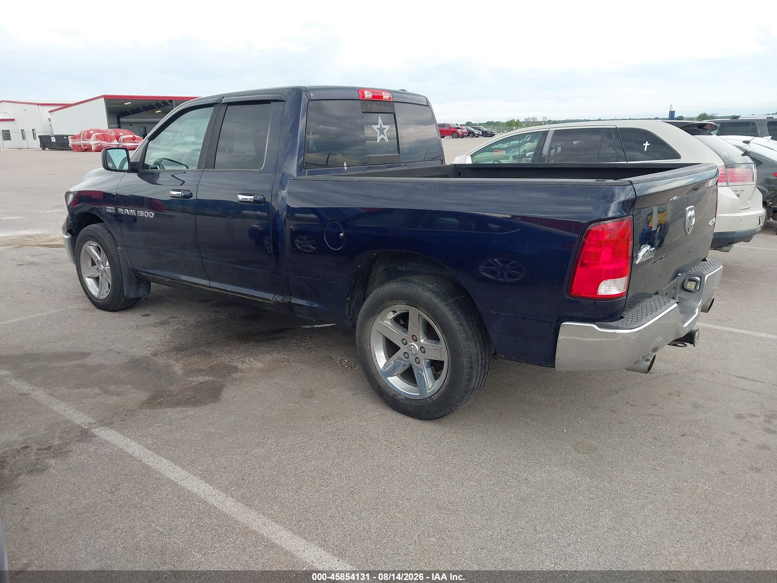 2012 Ram 1500 Big Horn Blue vin: 1C6RD7GT1CS191481