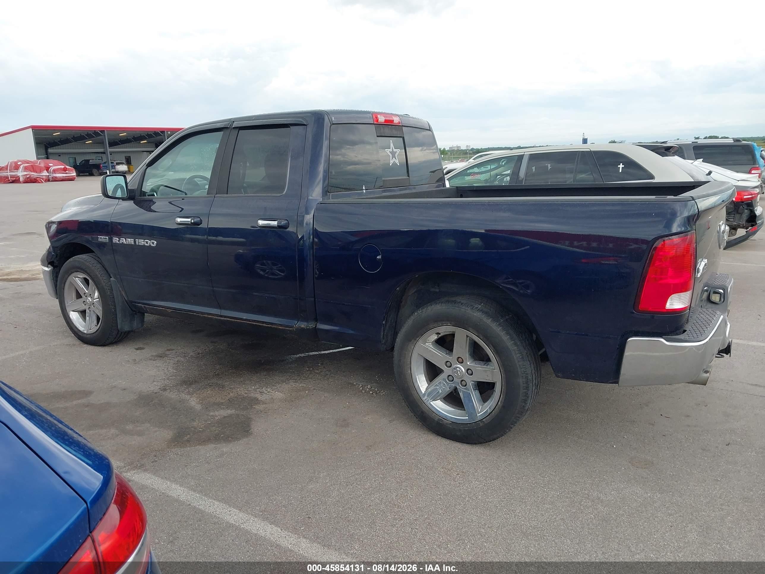 2012 Ram 1500 Big Horn Blue vin: 1C6RD7GT1CS191481
