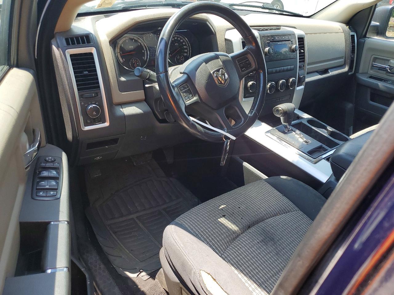2012 Dodge Ram 1500 Slt Blue vin: 1C6RD7GT1CS283724