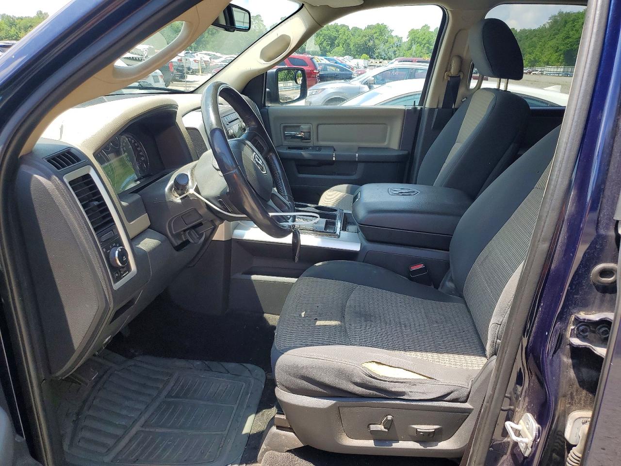 2012 Dodge Ram 1500 Slt Blue vin: 1C6RD7GT1CS283724