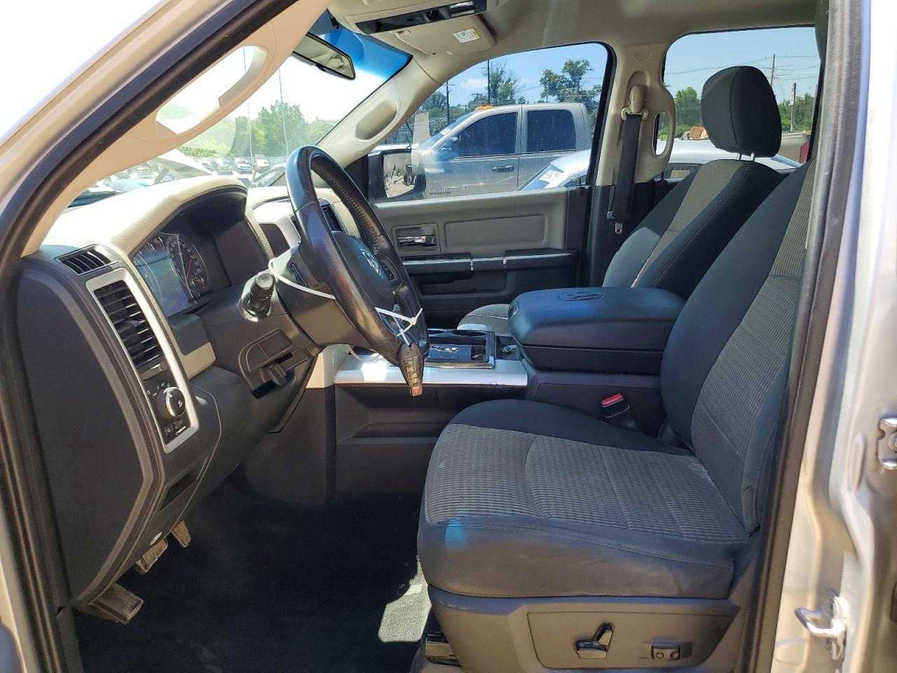 2012 Dodge Ram 1500 Slt Silver vin: 1C6RD7GT1CS315250