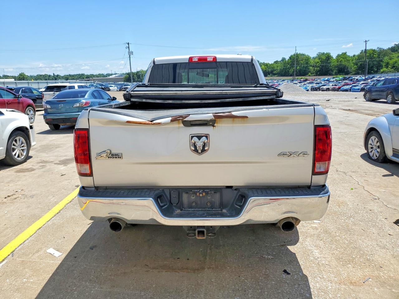 2012 Dodge Ram 1500 Slt Silver vin: 1C6RD7GT1CS315250