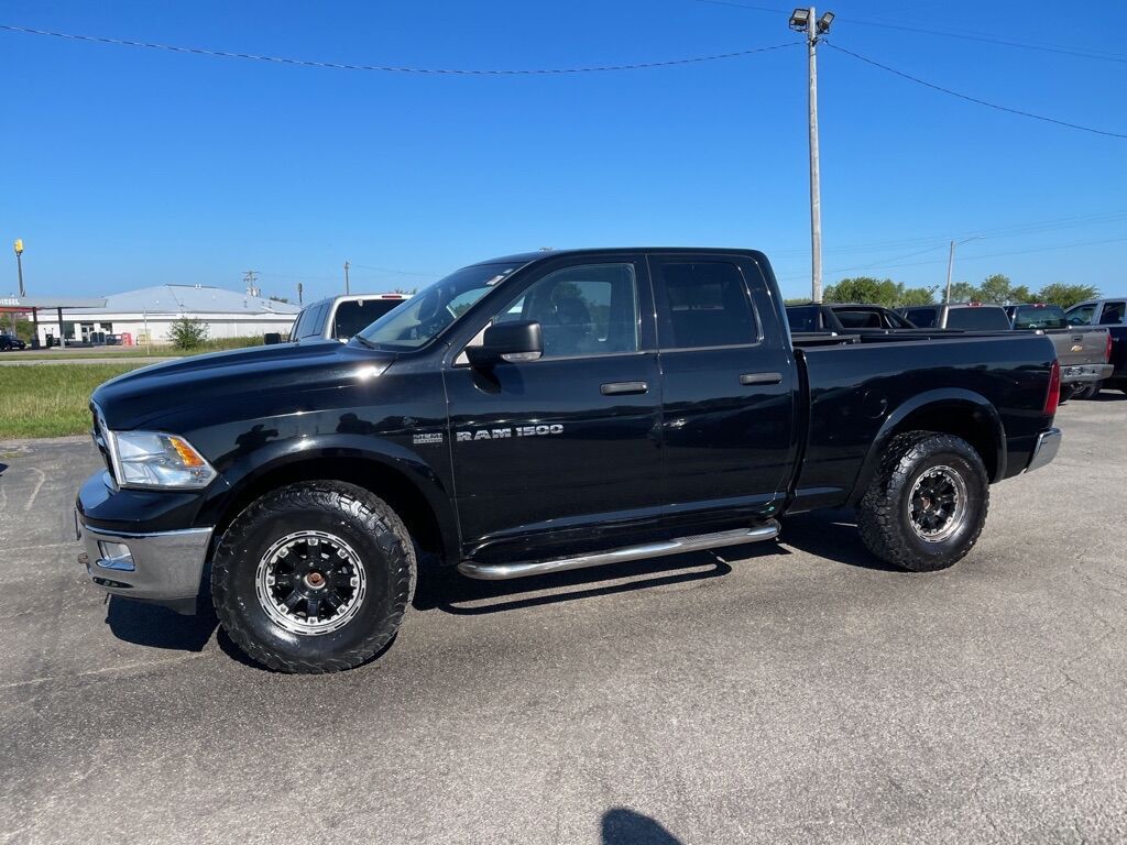 2012 Ram 1500 Outdoorsman Black vin: 1C6RD7GT1CS345431