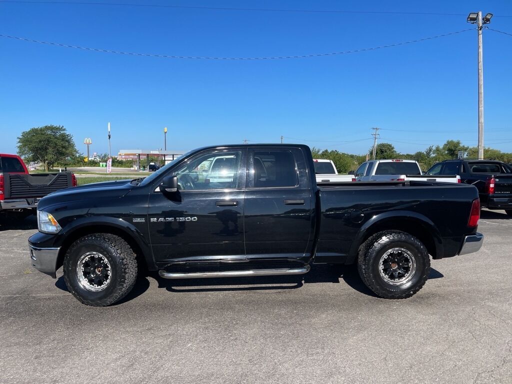 2012 Ram 1500 Outdoorsman Black vin: 1C6RD7GT1CS345431
