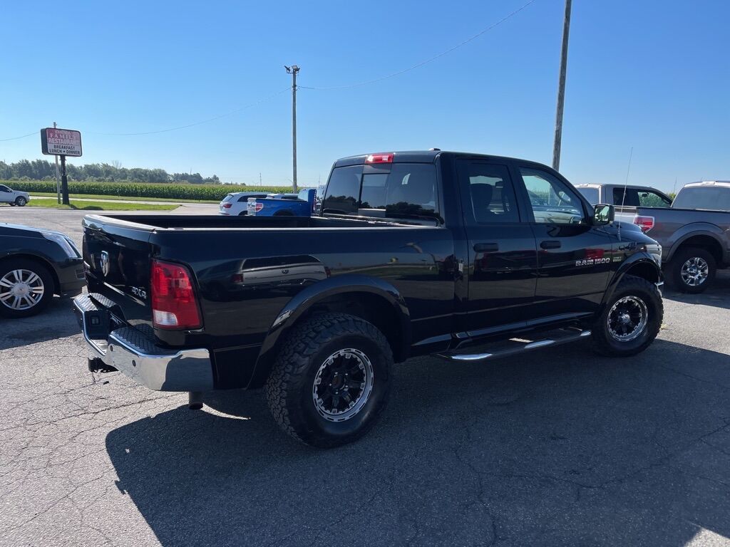 2012 Ram 1500 Outdoorsman Black vin: 1C6RD7GT1CS345431
