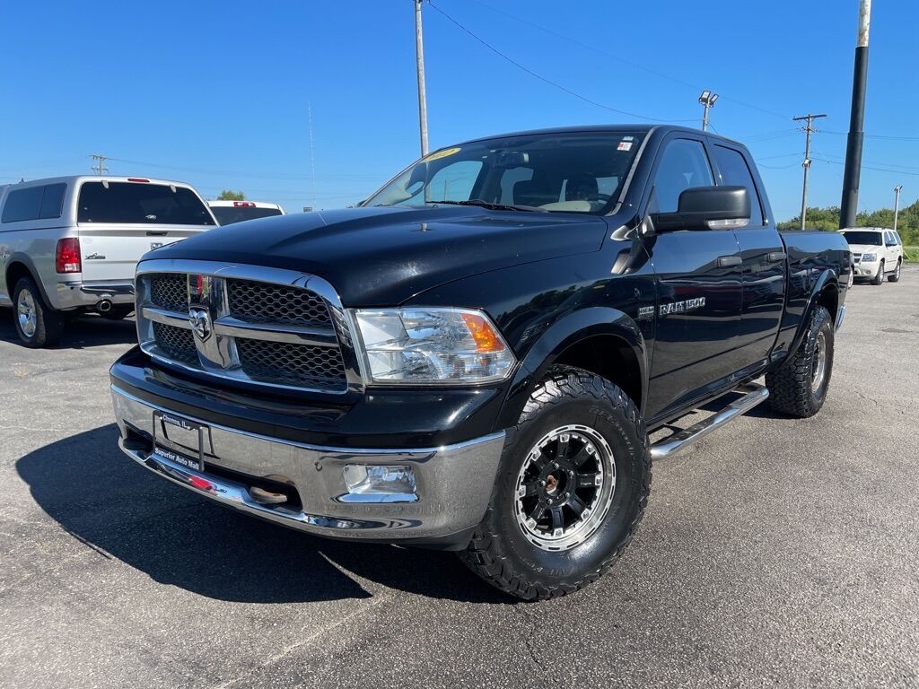 2012 Ram 1500 Outdoorsman Black vin: 1C6RD7GT1CS345431