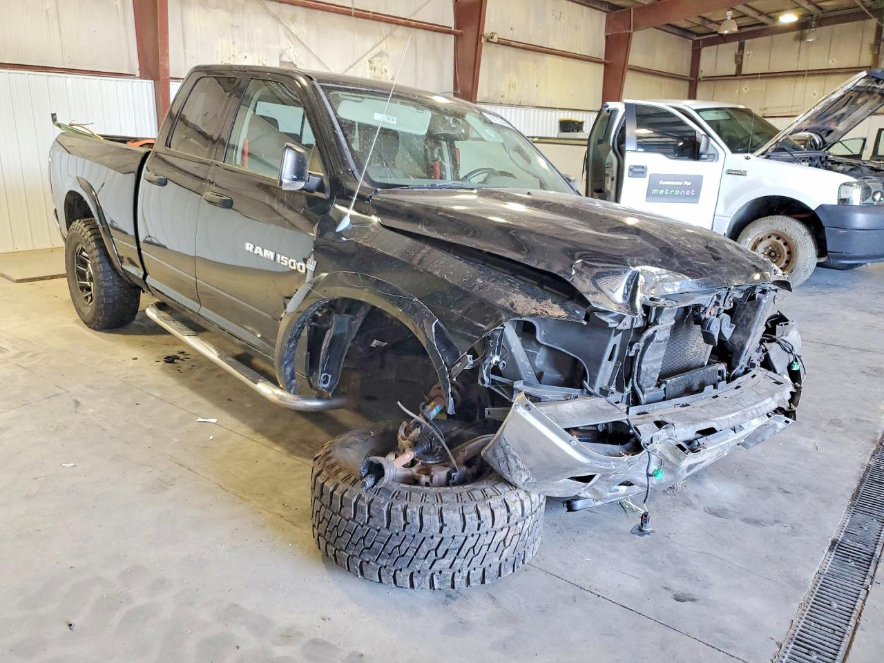 2012 Dodge Ram 1500 Slt Черный vin: 1C6RD7GT1CS345431
