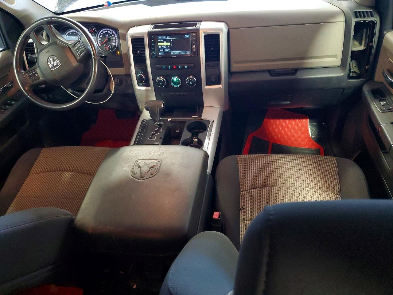 2012 Dodge Ram 1500 Slt Черный vin: 1C6RD7GT1CS345431