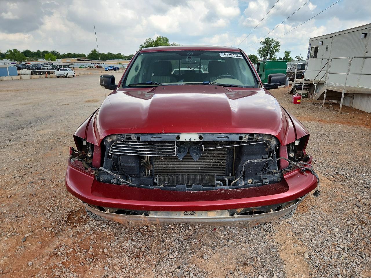 2012 Dodge 1500 Quad Maroon vin: 1C6RD7GT2CS124551