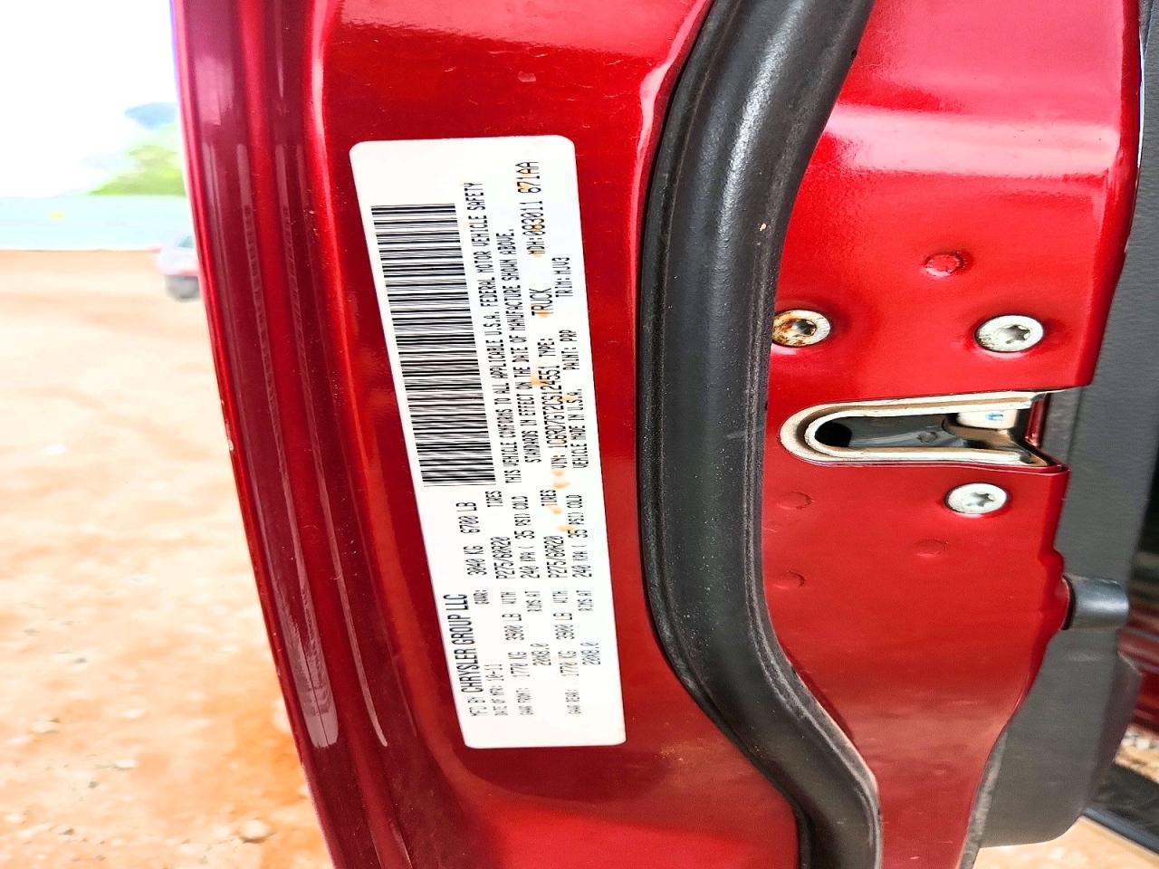 2012 Dodge 1500 Quad Maroon vin: 1C6RD7GT2CS124551