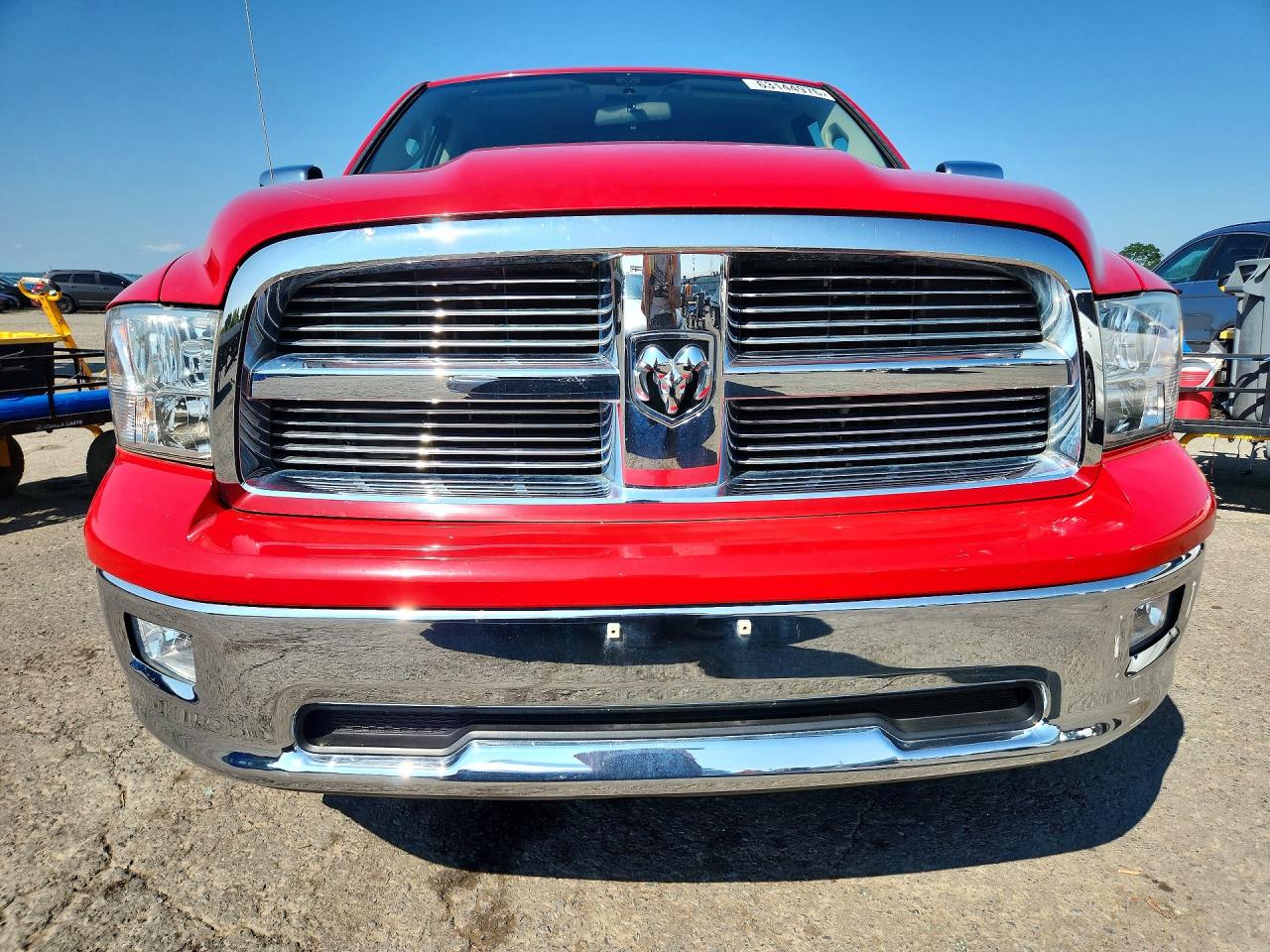 2012 Dodge Ram 1500 Slt Red vin: 1C6RD7GT2CS154553